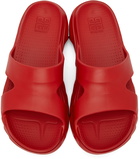 Givenchy Red Marshmallow Sandals