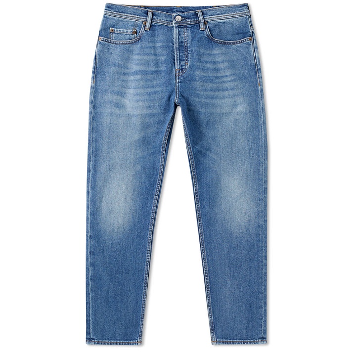 Photo: Acne Studios River Mid Blue Tapered Jean