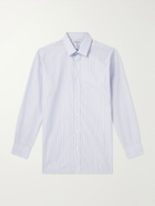 Charvet - Striped Cotton-Twill Shirt - Blue