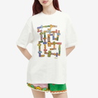 Alemais Women's Players Domino T-Shirt in Cream