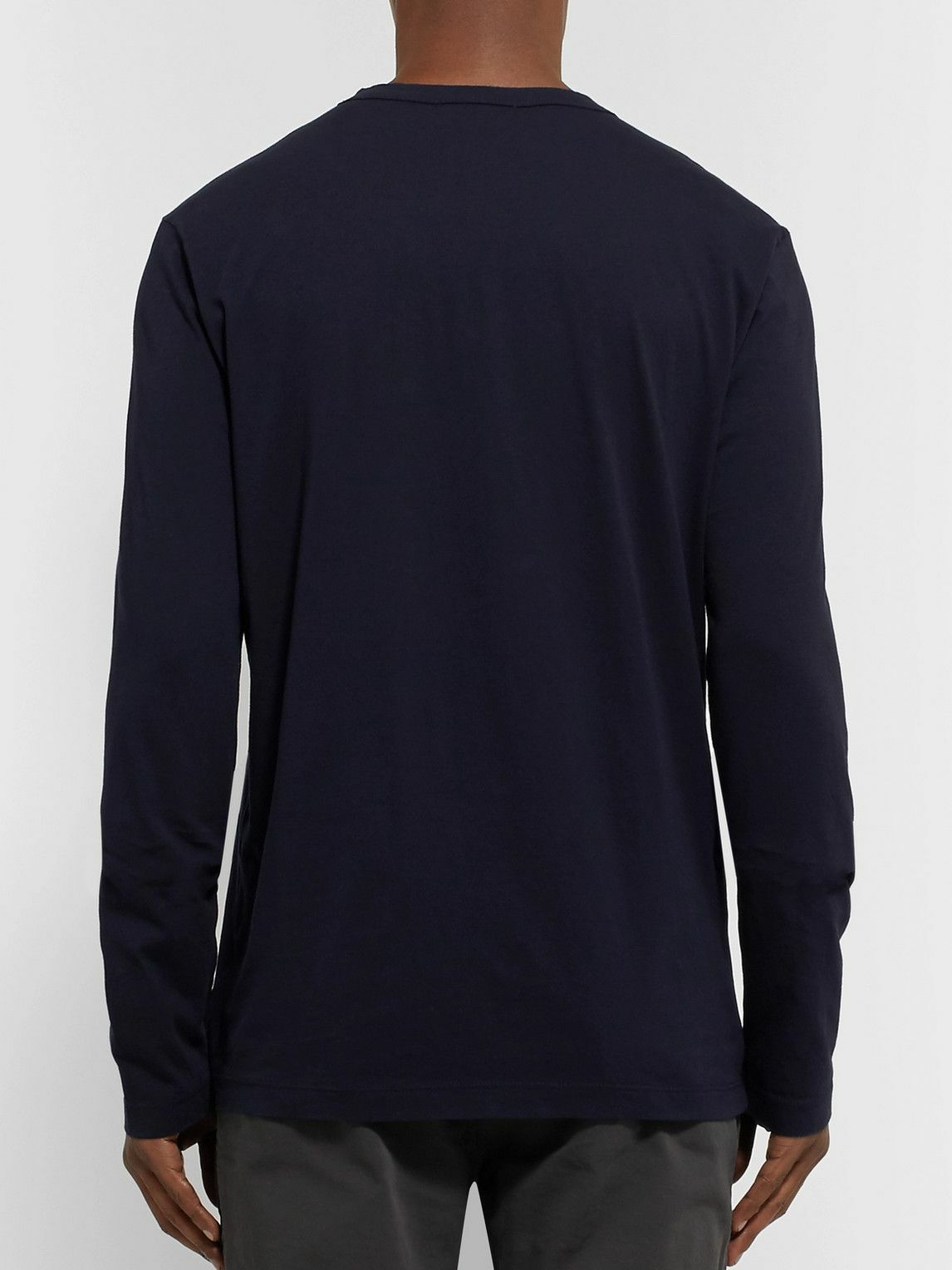 James Perse L/S Brushed Jersey Crew