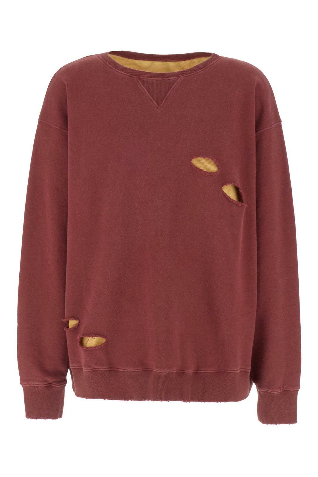 Maison Margiela Smile Print Crew Sweat Maison Margiela Maison Margiela Smile Print Crew Sweat Maison Margiela