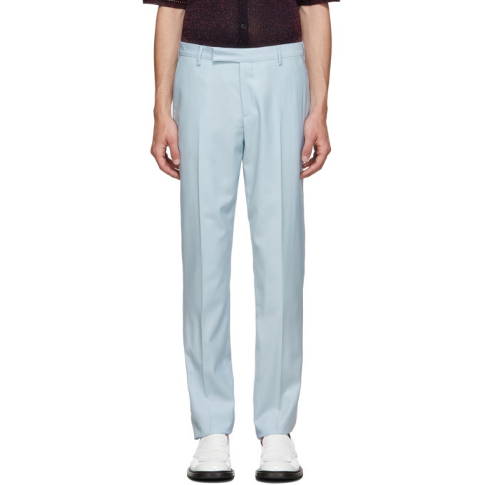 Photo: Paul Smith Blue Slim Fit Trousers