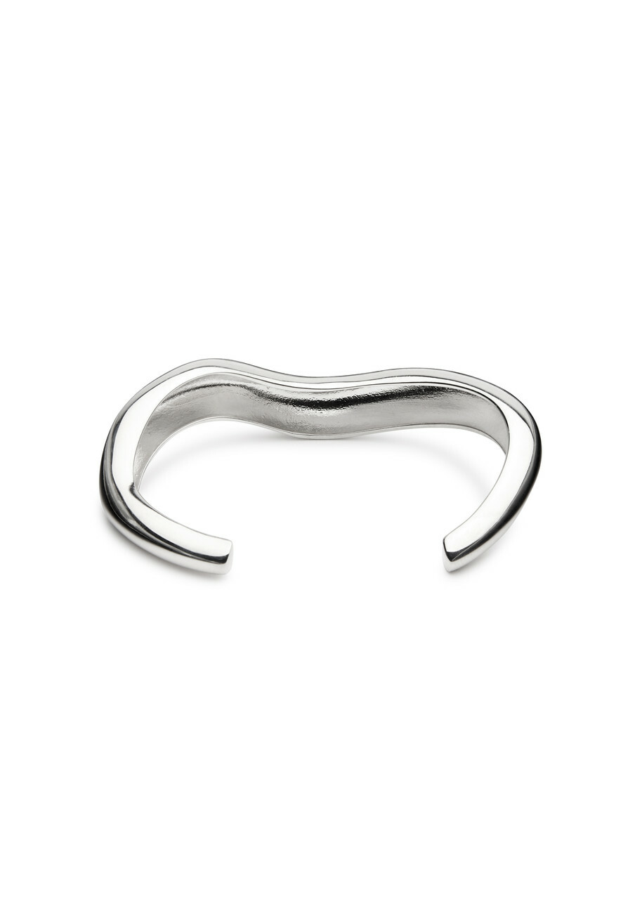 Agmes Astrid Medium Sterling Silver Cuff - One Size