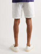Frescobol Carioca - Felipe Linen and Cotton-Blend Drawstring Shorts - White