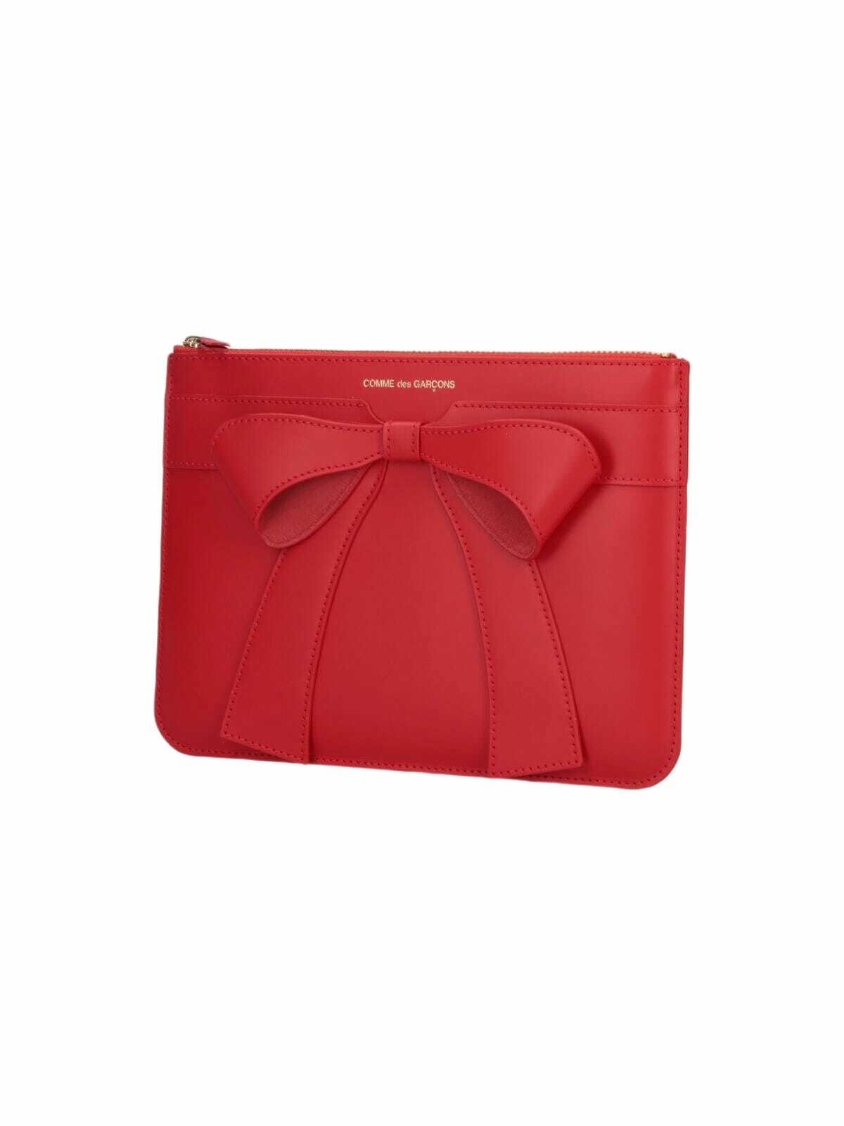 Comme des Garçons Wallet big Bow Pouch