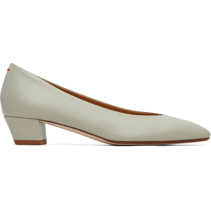 Photo: Aeyde Gray Helia Low-Cut Heels