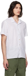 PS by Paul Smith White Striped Shirt