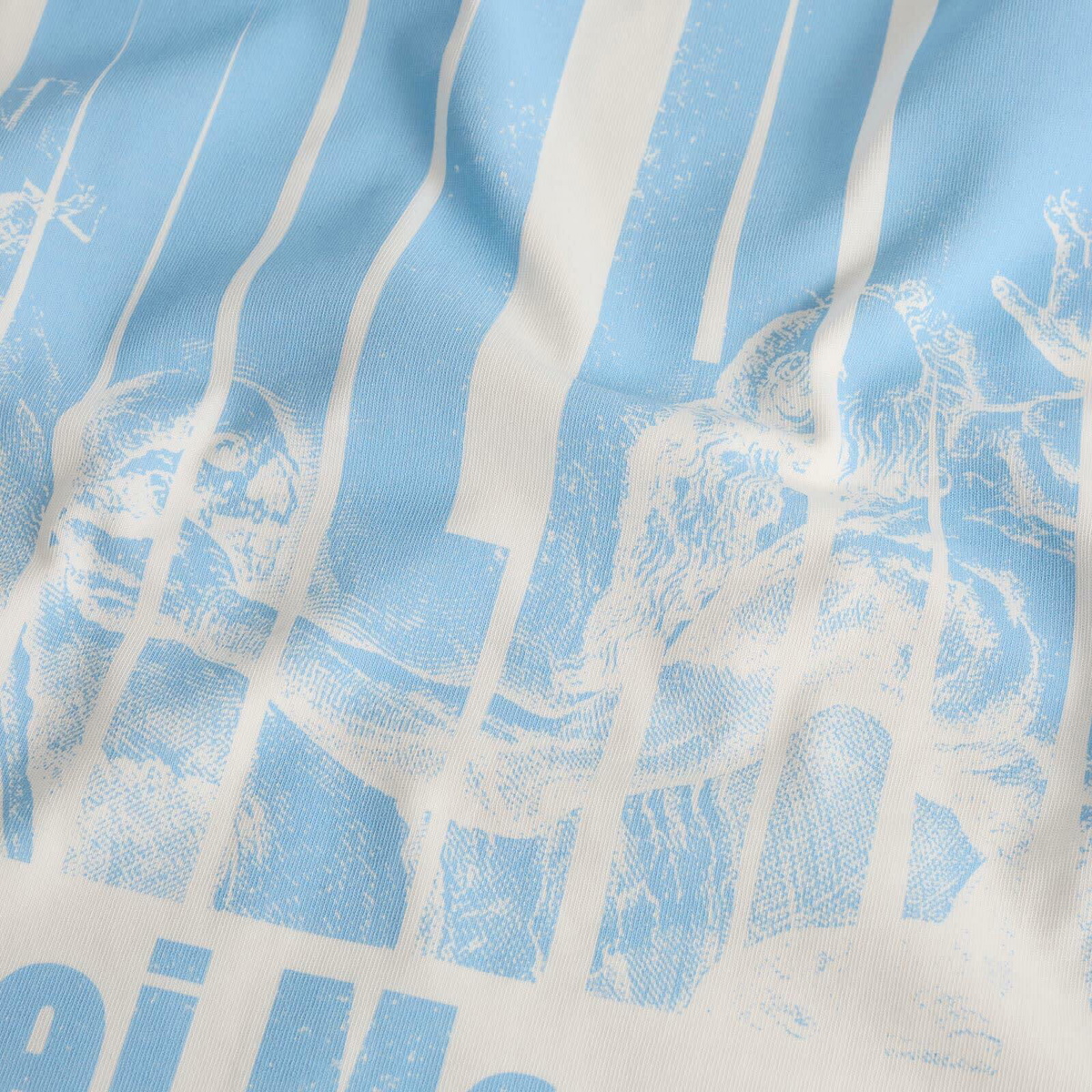 END. Milano Creed T-Shirt in Ecru