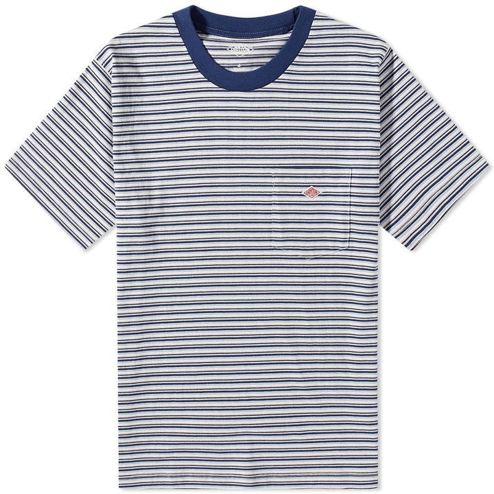 Photo: Danton Stripe Crew Pocket Tee