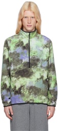 The North Face Green Half-Zip Sweatshirt