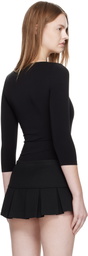 Wolford Black Tokio String Bodysuit