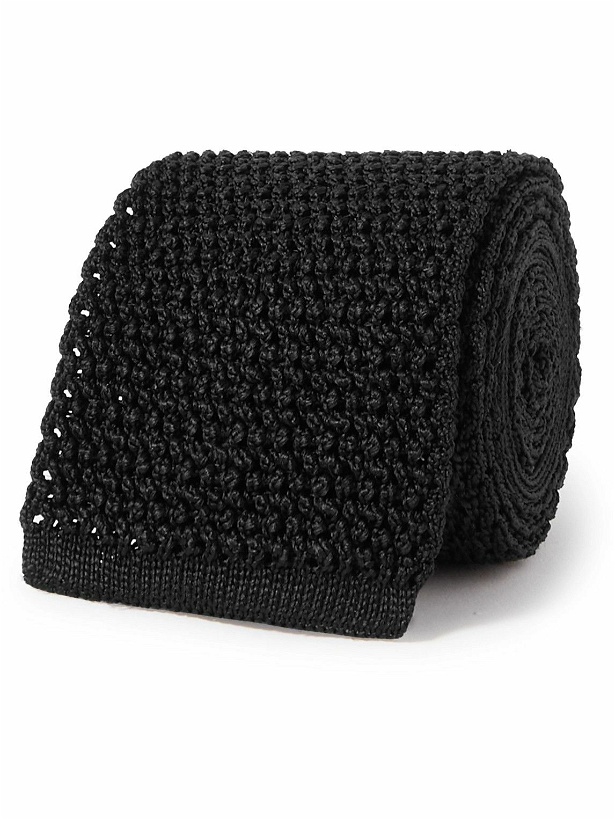 Photo: TOM FORD - 8cm Knitted Silk Tie