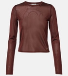 Saint Laurent Semi-sheer sweater