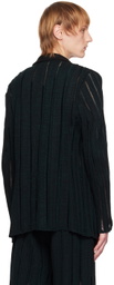 Steven Passaro SSENSE Exclusive Black Khanh Brice Nguyen Edition Blazer