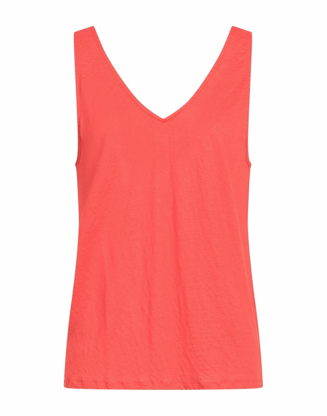 Photo: Majestic Filatures Womens Tank top in Tomato red
