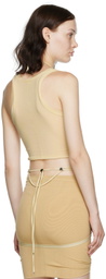 ORIENS SSENSE Exclusive Beige Illusion Top
