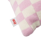 Goods of May Sidney Checkerboard Cushion in Pink