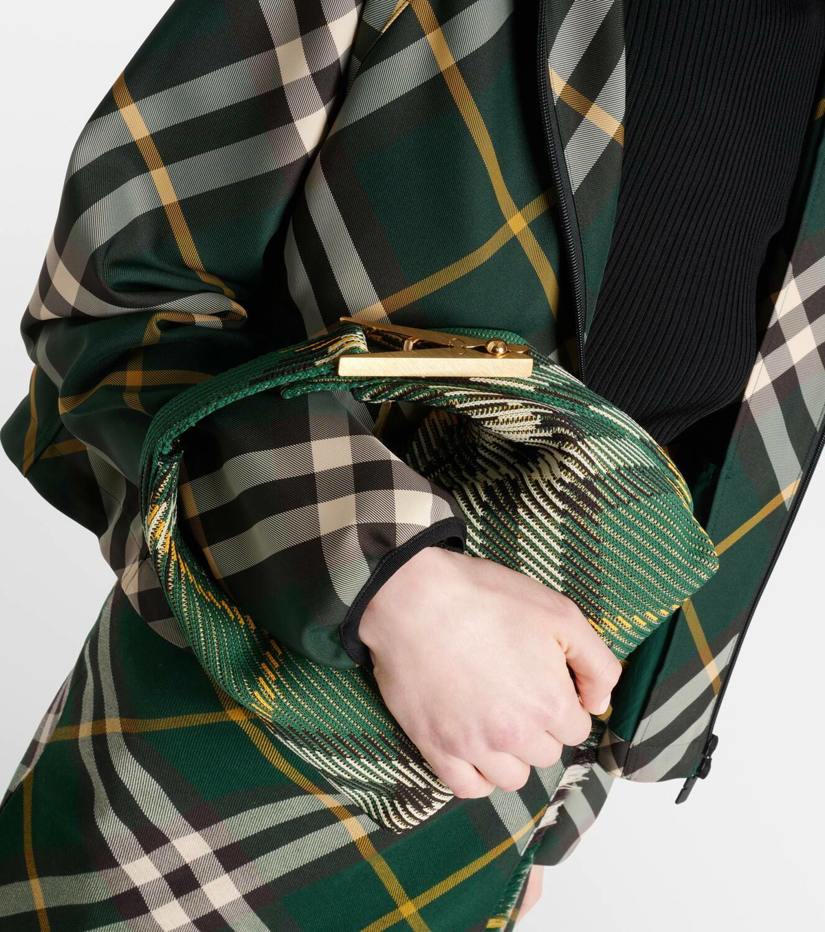 Burberry Peg Mini Burberry Check tote bag Burberry