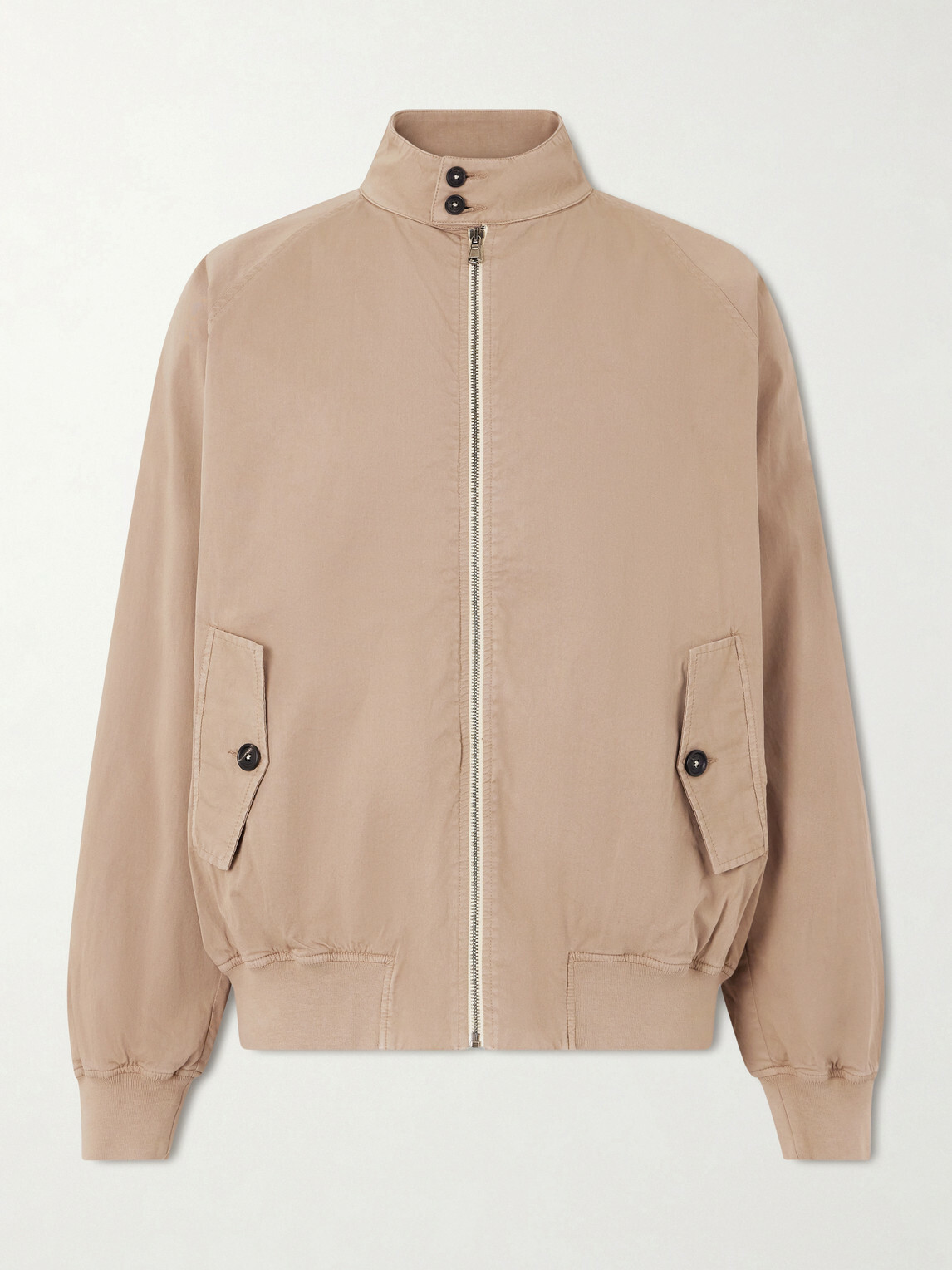 Massimo Alba - Cotton-Blend Twill Bomber Jacket - Brown