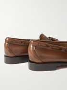 G.H. Bass & Co. - Weejun Heritage Larkin Leather Tasselled Loafers - Brown