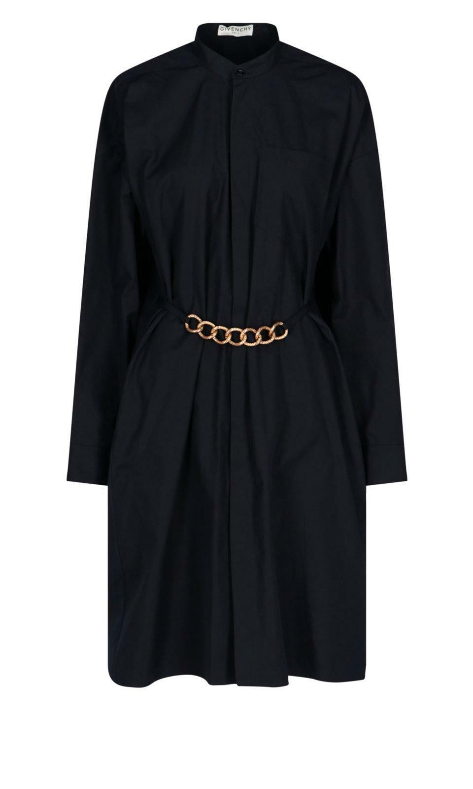 【送料&関税込】Givenchy Chain Belt Shirt Dress Givenchy - Voyou leather belt Givenchy