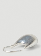 Mini Doric Hoop Earrings in Silver
