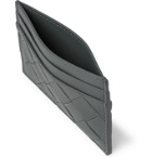 Bottega Veneta - Intrecciato Leather Cardholder - Gray