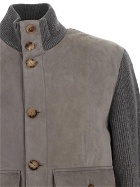 Brunello Cucinelli Knit Outerwear Jacket