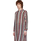 Loewe Multicolor Stripe Long Tunic Shirt