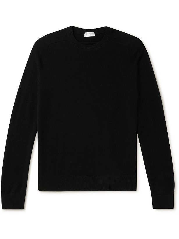 Photo: SAINT LAURENT - Slim-Fit Cashmere Sweater - Black