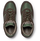 adidas Consortium - Winterhill Spezial Suede and Mesh Sneakers - Green