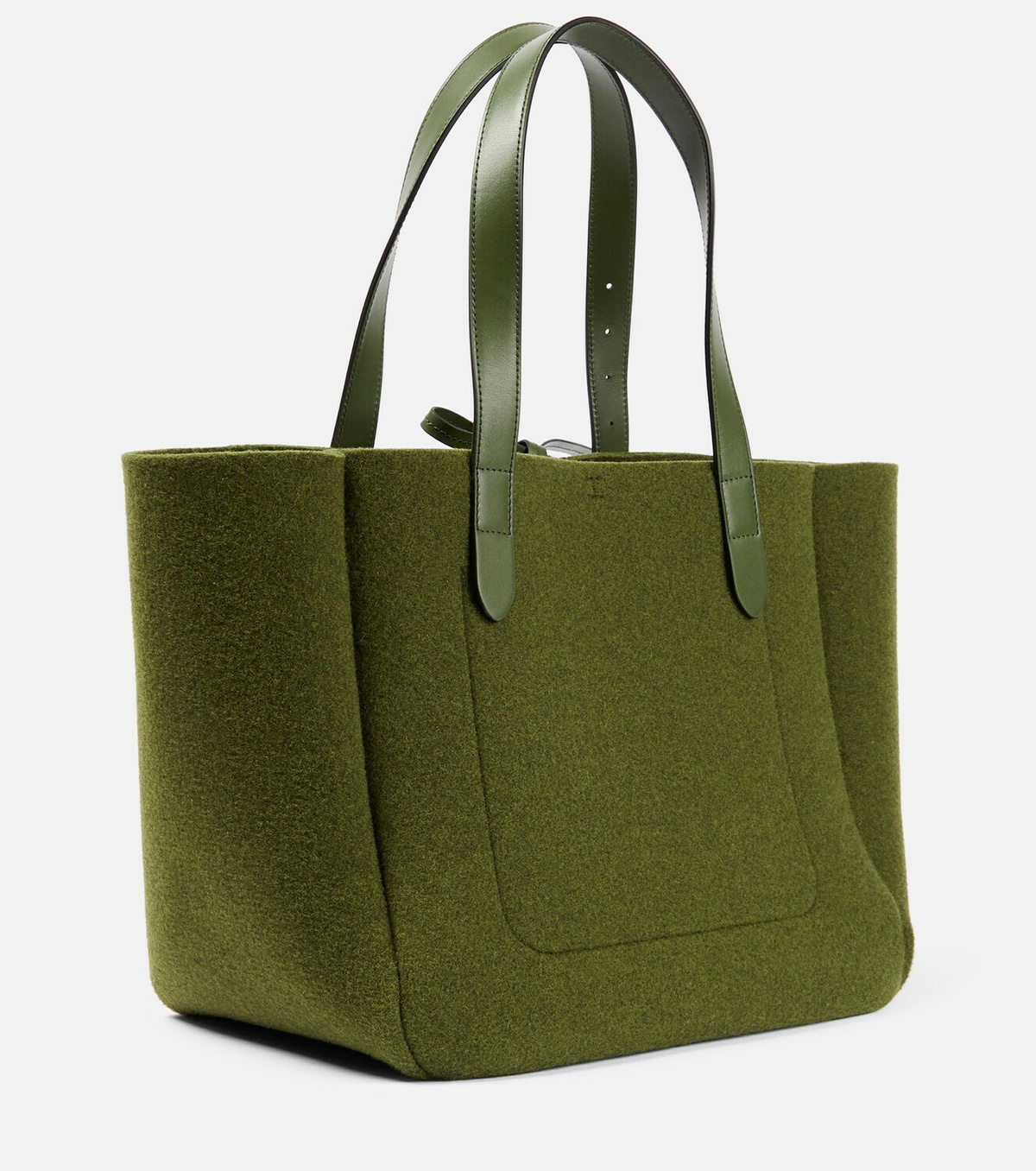 【関税込み】Belt Shopper Bag - J.W. Anderson - Wool - Green JW Anderson Belt tote bag JW Anderson