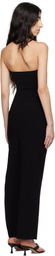 BEC + BRIDGE Black Reina Strapless Maxi Dress