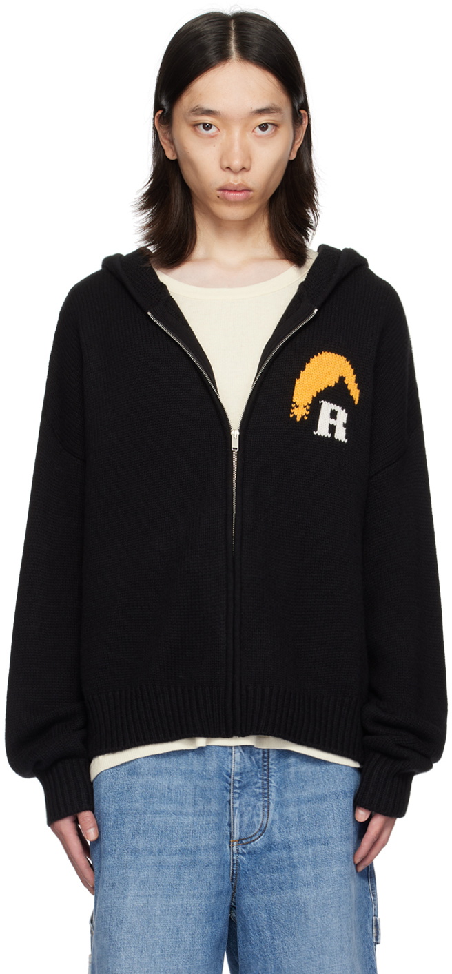 Rhude Black Sweaters & Knitwear - Hoodies Men