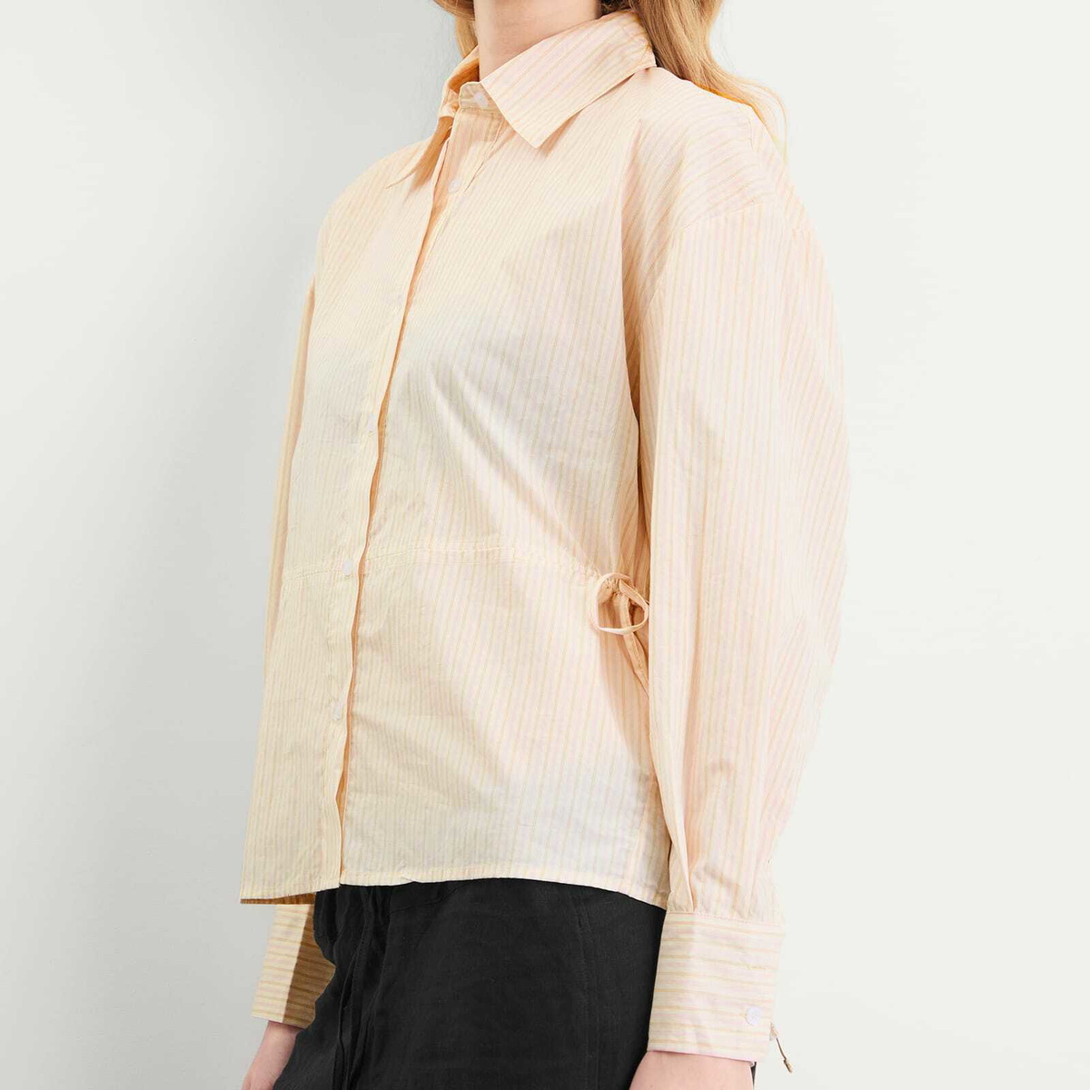 Deiji Studios Women's Room Shirt in Dusty Stripe