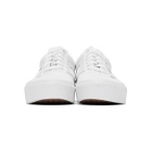 Vans White Old Skool Platform Sneakers