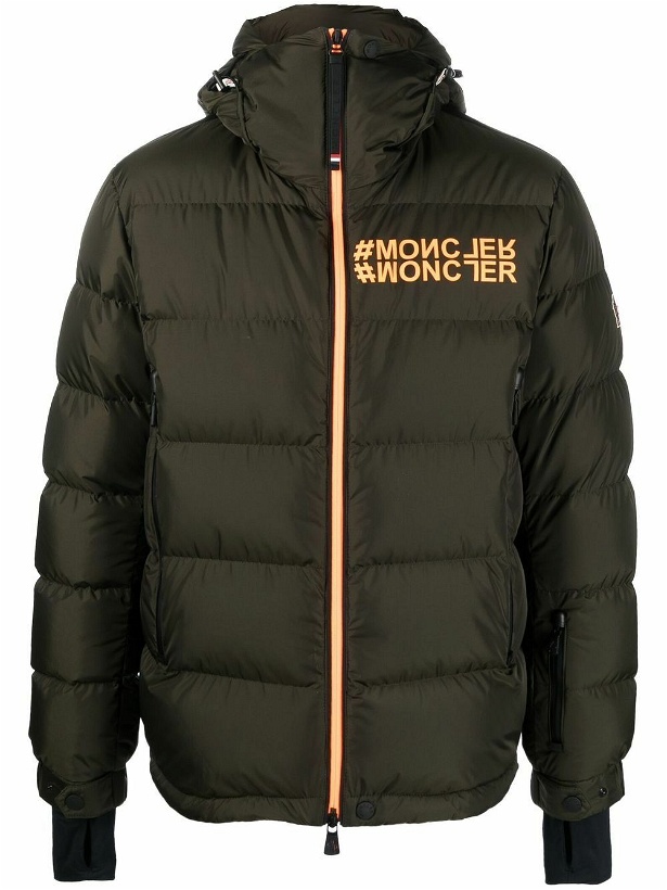 Photo: MONCLER GRENOBLE - Logo-print Padded Jacket