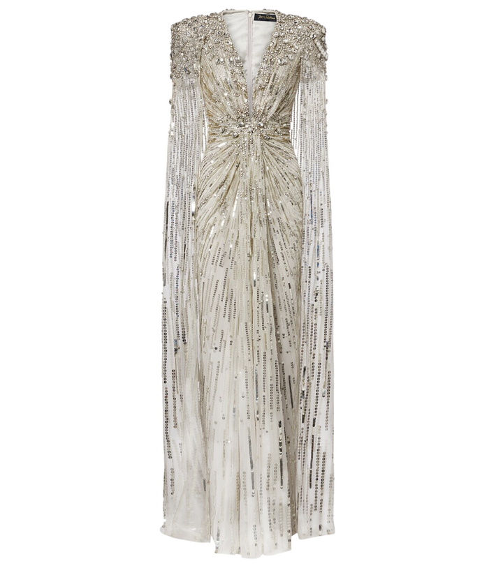 Photo: Jenny Packham Lotus Lady caped embellished gown