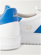Dunhill - Court Legacy Leather and Suede Sneakers - White