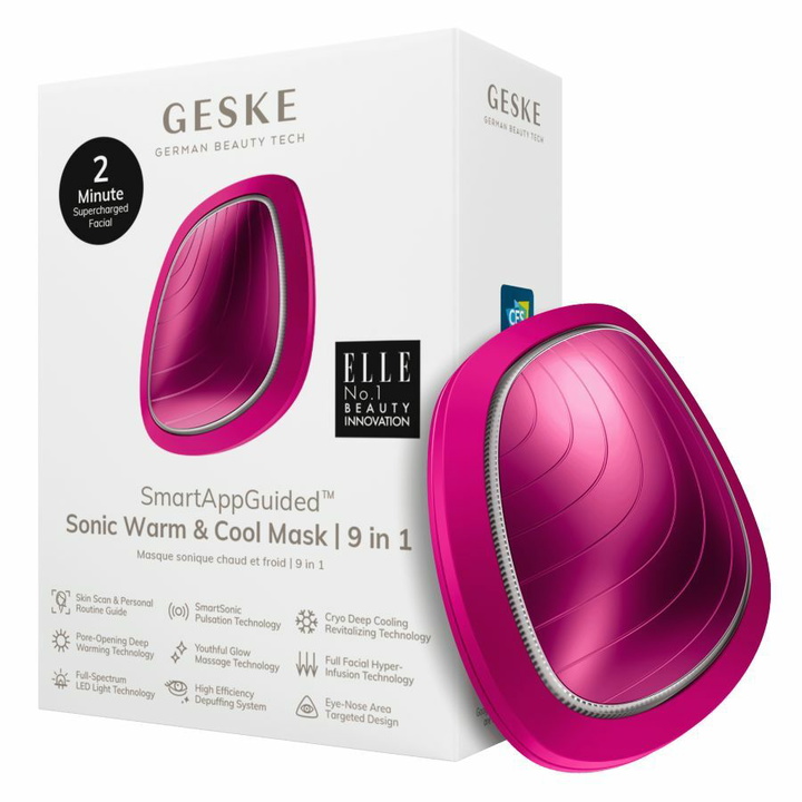 Photo: GESKE SmartAppGuided Sonic Warm & Cool Mask 9 in 1