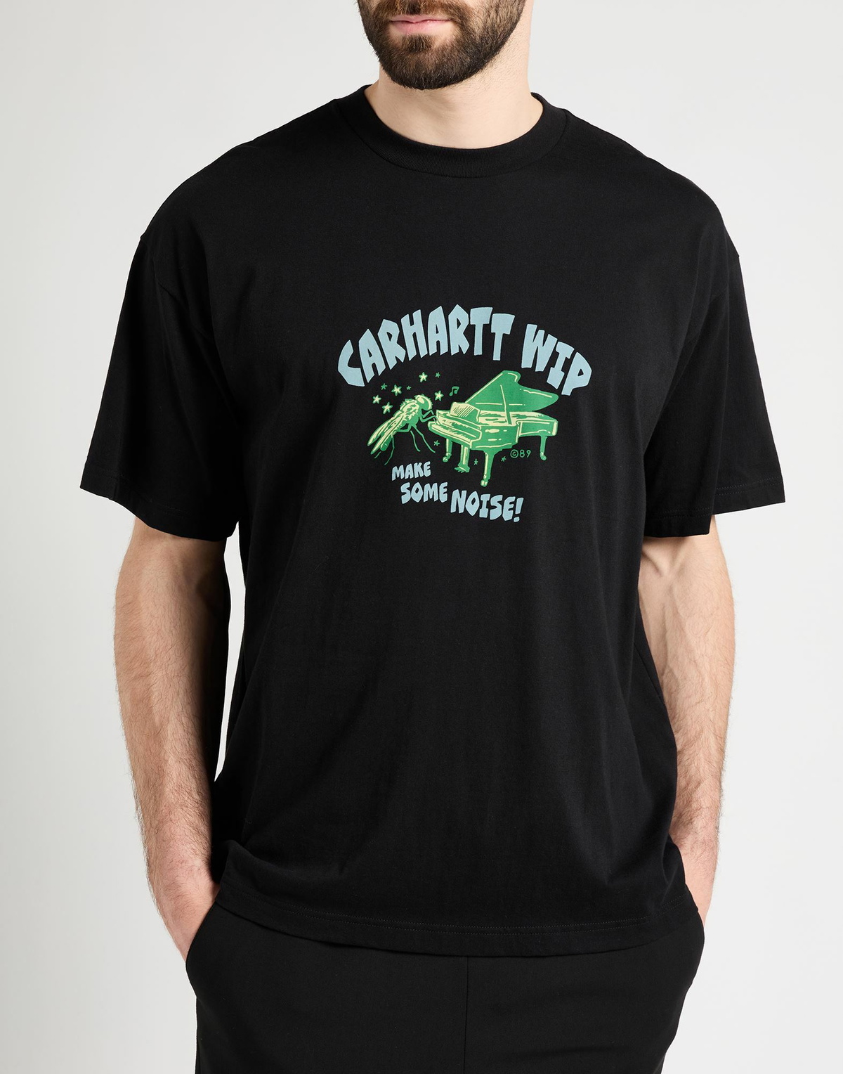 Carhartt Mens T-shirt in Black