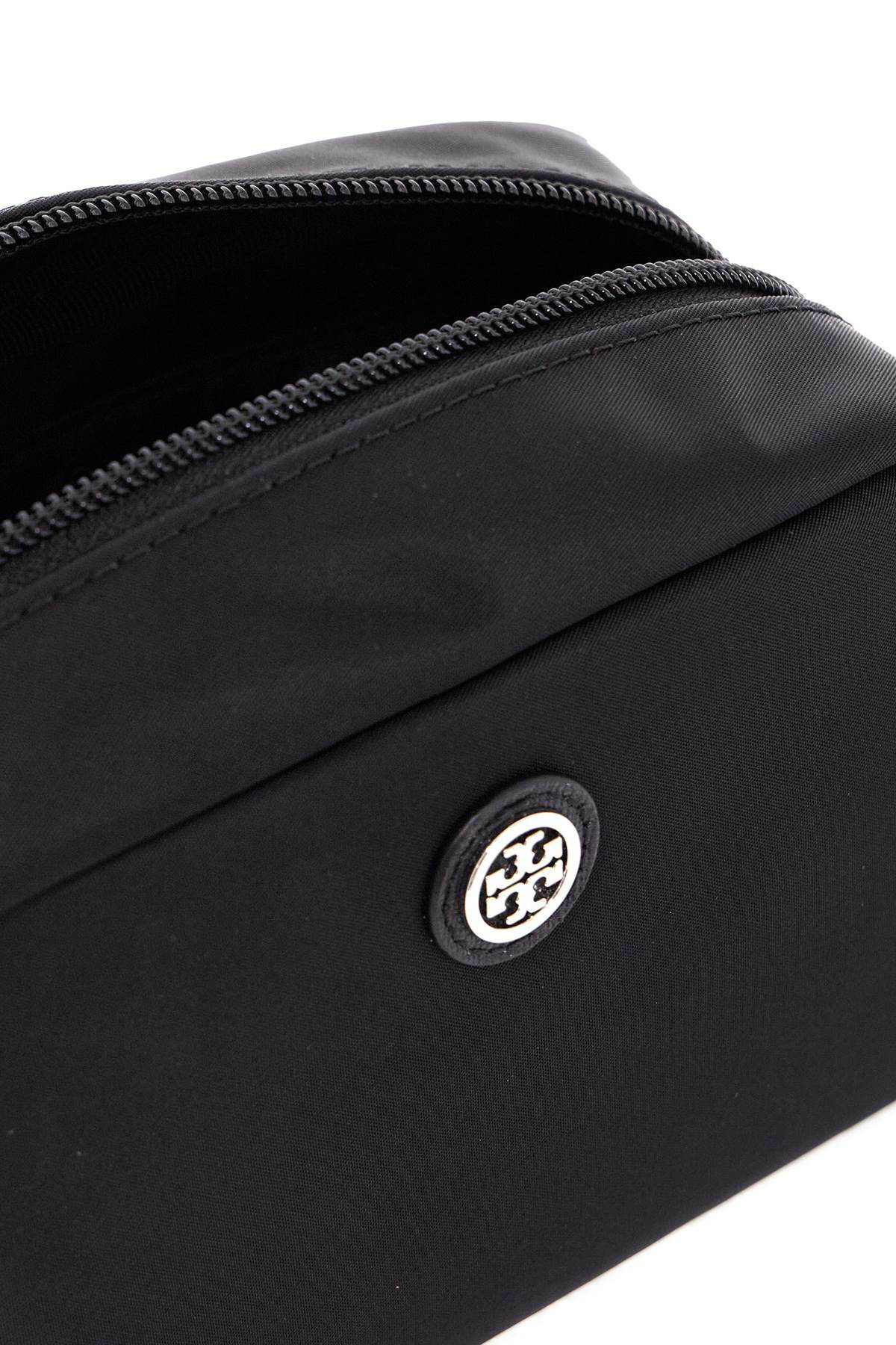 TORY BURCH 'virginia nylon beauty case for all Black Tory Burch