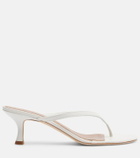 Staud Freja leather thong sandals