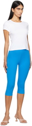 Gil Rodriguez Blue Capri Leggings