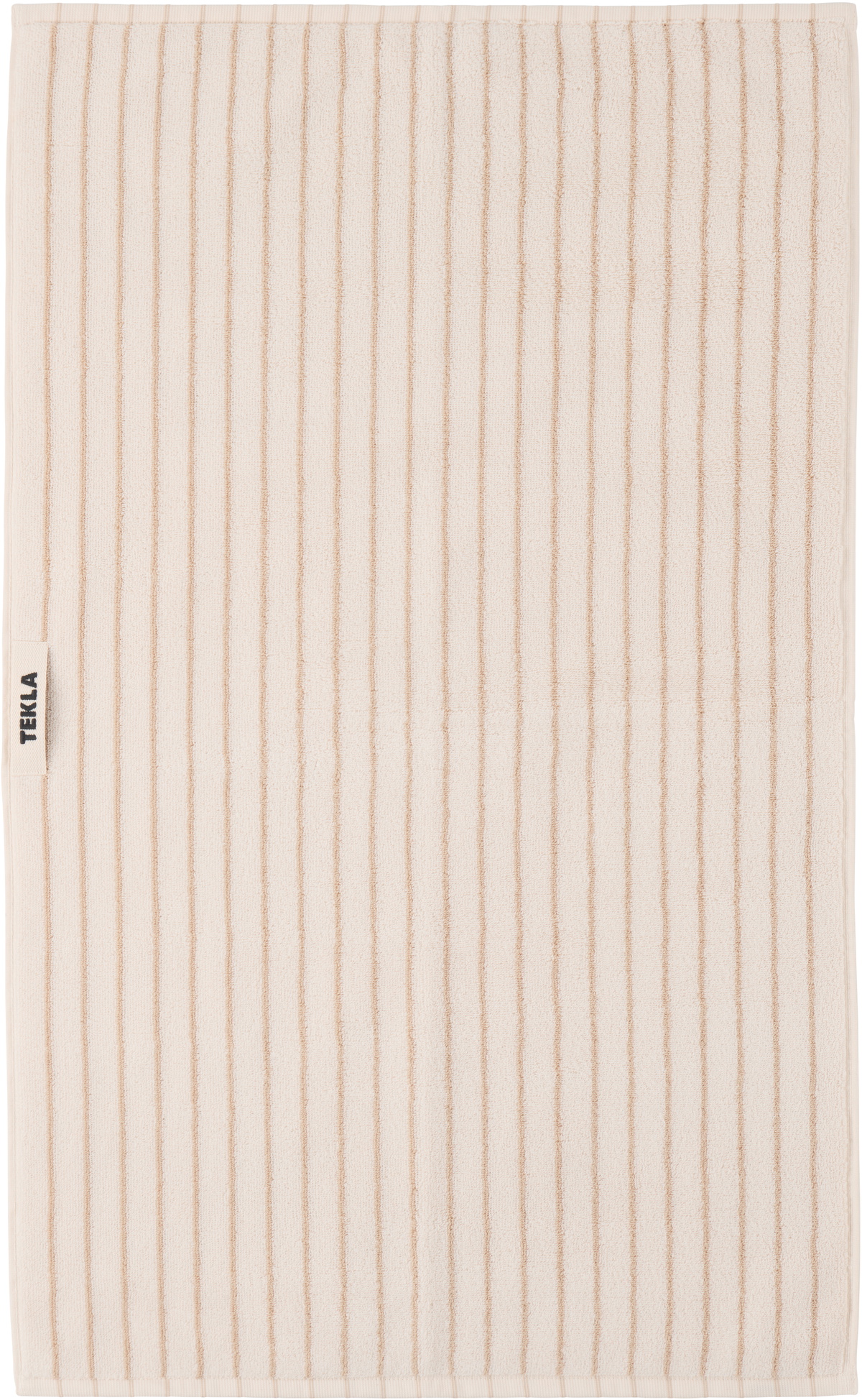 Tekla Off-White & Tan Striped Towel Set, 3 pcs