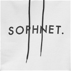 SOPHNET. Men's Logo Popover Hoody in Off White