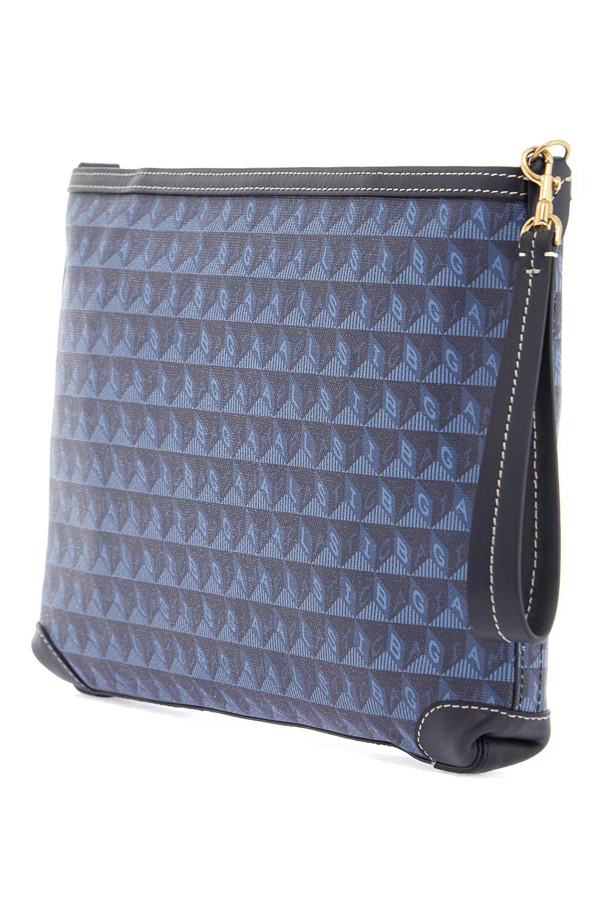 ANYA HINDMARCH i am a plastic bag eyes pochette Blue Anya Hindmarch
