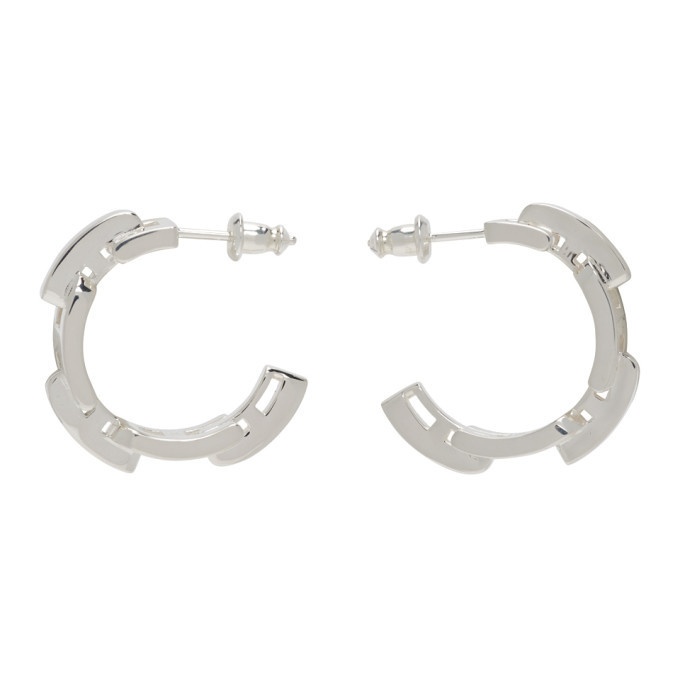 Photo: Ambush Silver Chain Ring Earrings