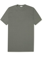Zimmerli - Pureness Slim-Fit Stretch Micro Modal T-Shirt - Gray